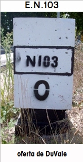 E.N. 103 - E.N.13 - Barcelos - Braga - Pvoa de Lanhoso (prox.)
 - Chaves - Vinhais - Bragana